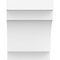 Ekena Millwork Standard Mediterranean Architectural Grade PVC Rafter Tail, 6"W X 8"H X 16"L RFTP06X08X16MED - alternate 2